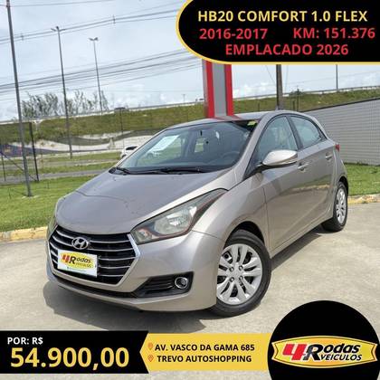 HYUNDAI HB20 1.0 COMFORT 12V FLEX 4P MANUAL